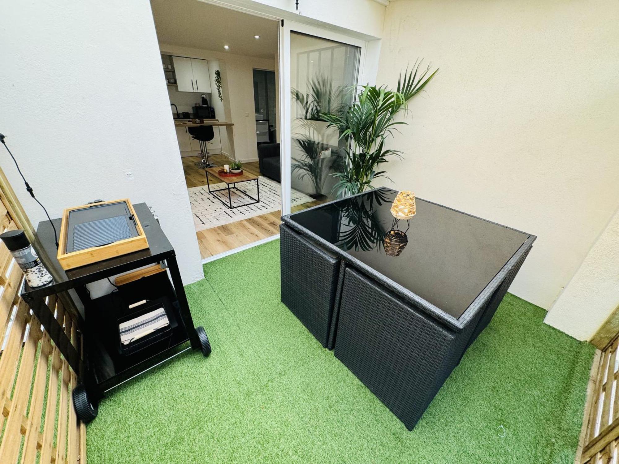 Le Bel Aire - Terrasse - Wifi Apartment Begles Exterior photo